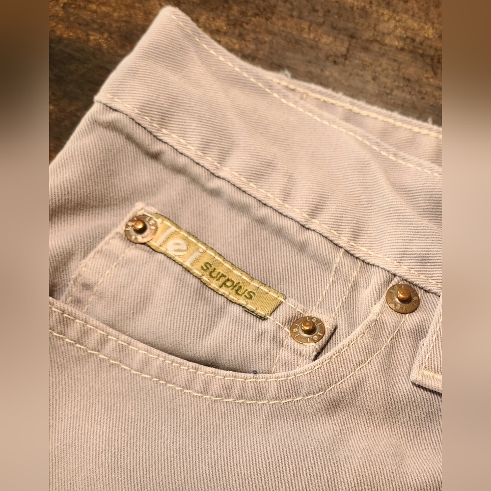 Vintage 00s l.e.i. flared surplus pants